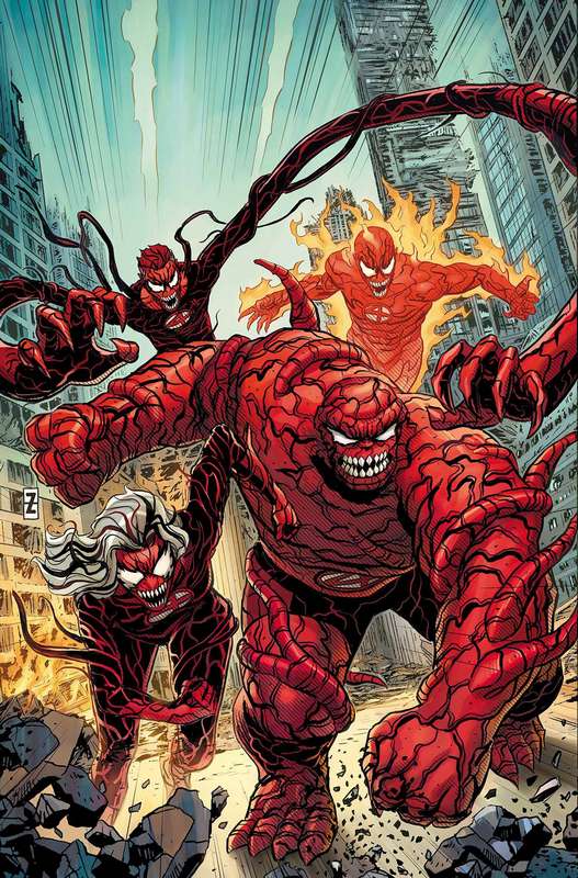 FANTASTIC FOUR #12 ZIRCHER CARNAGE-IZED VARIANT