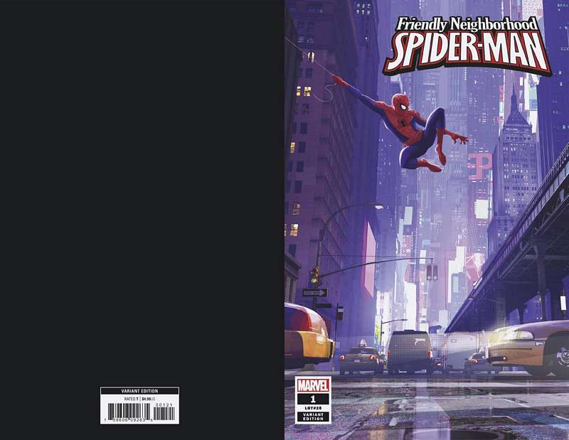 FRIENDLY NEIGHBORHOOD SPIDER-MAN #1 1:10 ANIMATION VARIANT