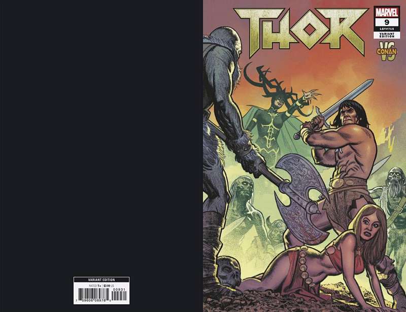 THOR #9 SMALLWOOD CONAN VARIANT