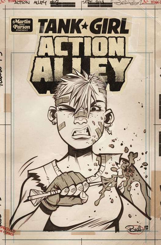 TANK GIRL ACTION ALLEY #2 CVR C ARTIST ED