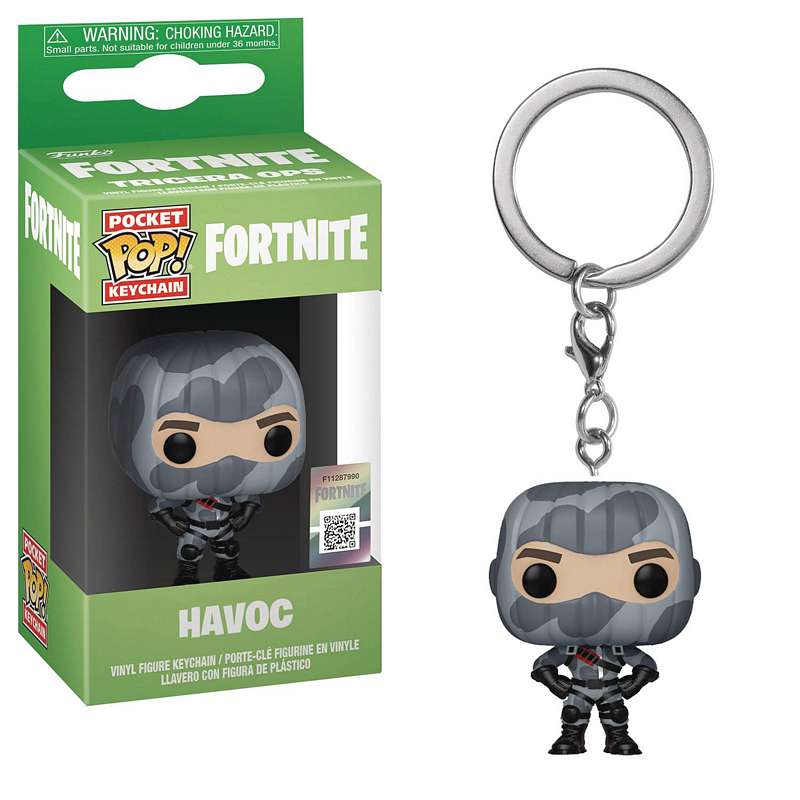 POCKET POP FORTNITE S2 HAVOC KEYCHAIN
