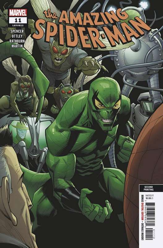 AMAZING SPIDER-MAN #11 2ND PTG OTTLEY VARIANT