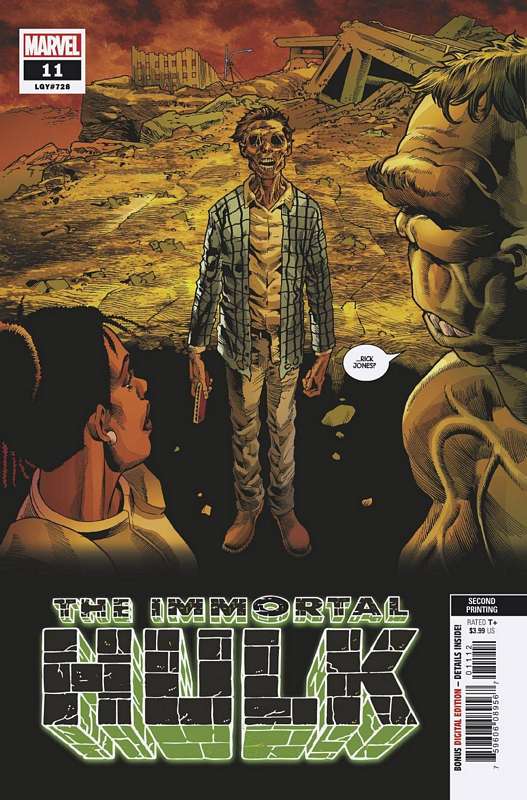 IMMORTAL HULK #11 2ND PTG BENNETT VARIANT