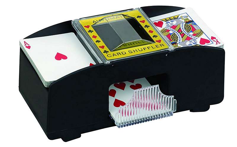 AUTOMATIC CARD SHUFFLER - 2 DECKS