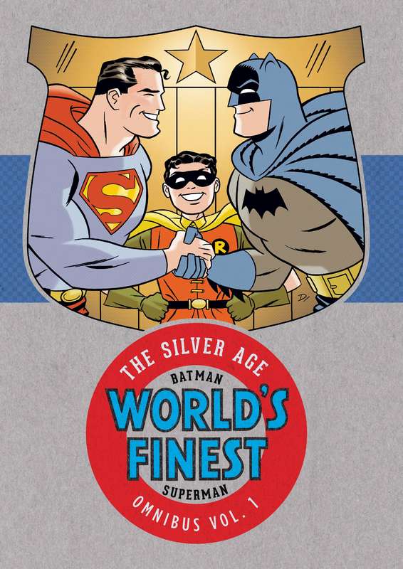 BATMAN SUPERMAN SILVER AGE OMNIBUS HARDCOVER 01