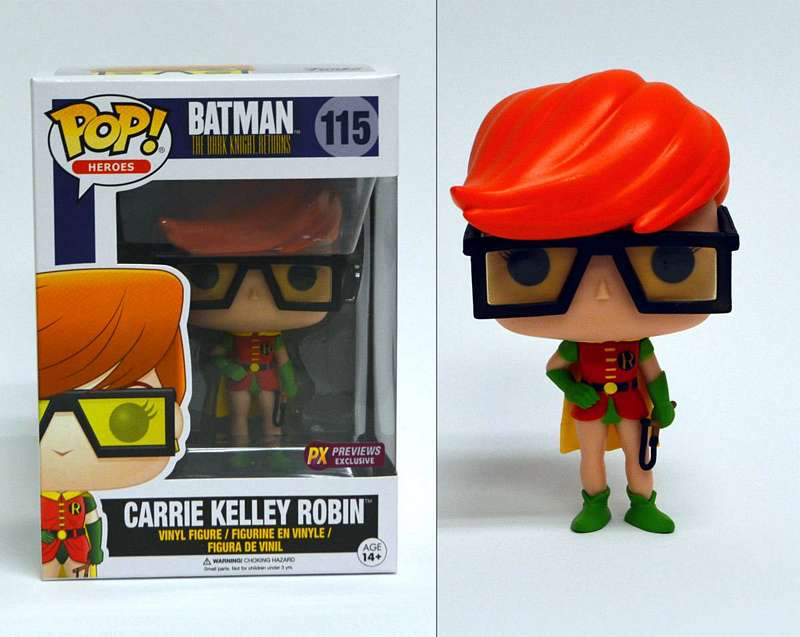 POP DC HEROES DKR CARRIE KELLY ROBIN PX VINYL FIGURE