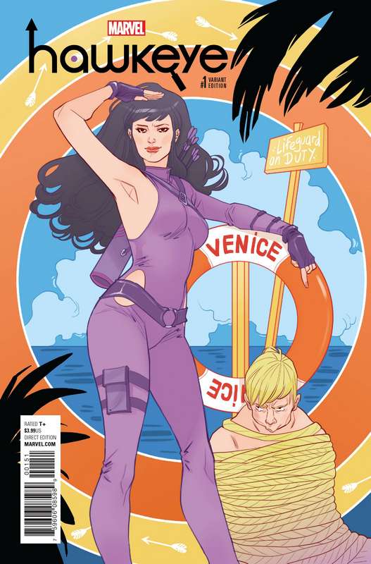 NOW HAWKEYE #1 1:25 SAUVAGE VARIANT