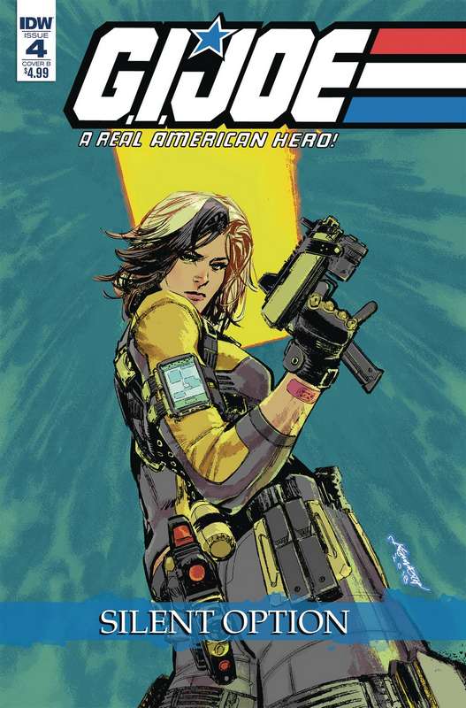 GI JOE A REAL AMERICAN HERO SILENT OPTION #4 (OF 4) CVR B LOH