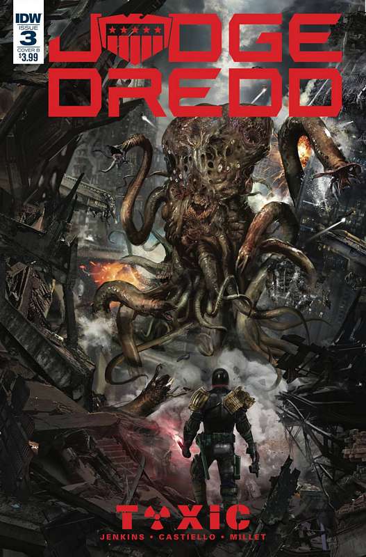 JUDGE DREDD TOXIC #3 CVR B GALLAGHER  JUDGE DREDD TOXIC #3 CVR B GALLAGHER