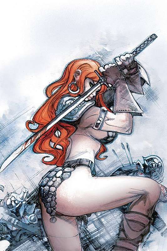 RED SONJA #24 1:20 MORITAT VIRGIN VARIANT