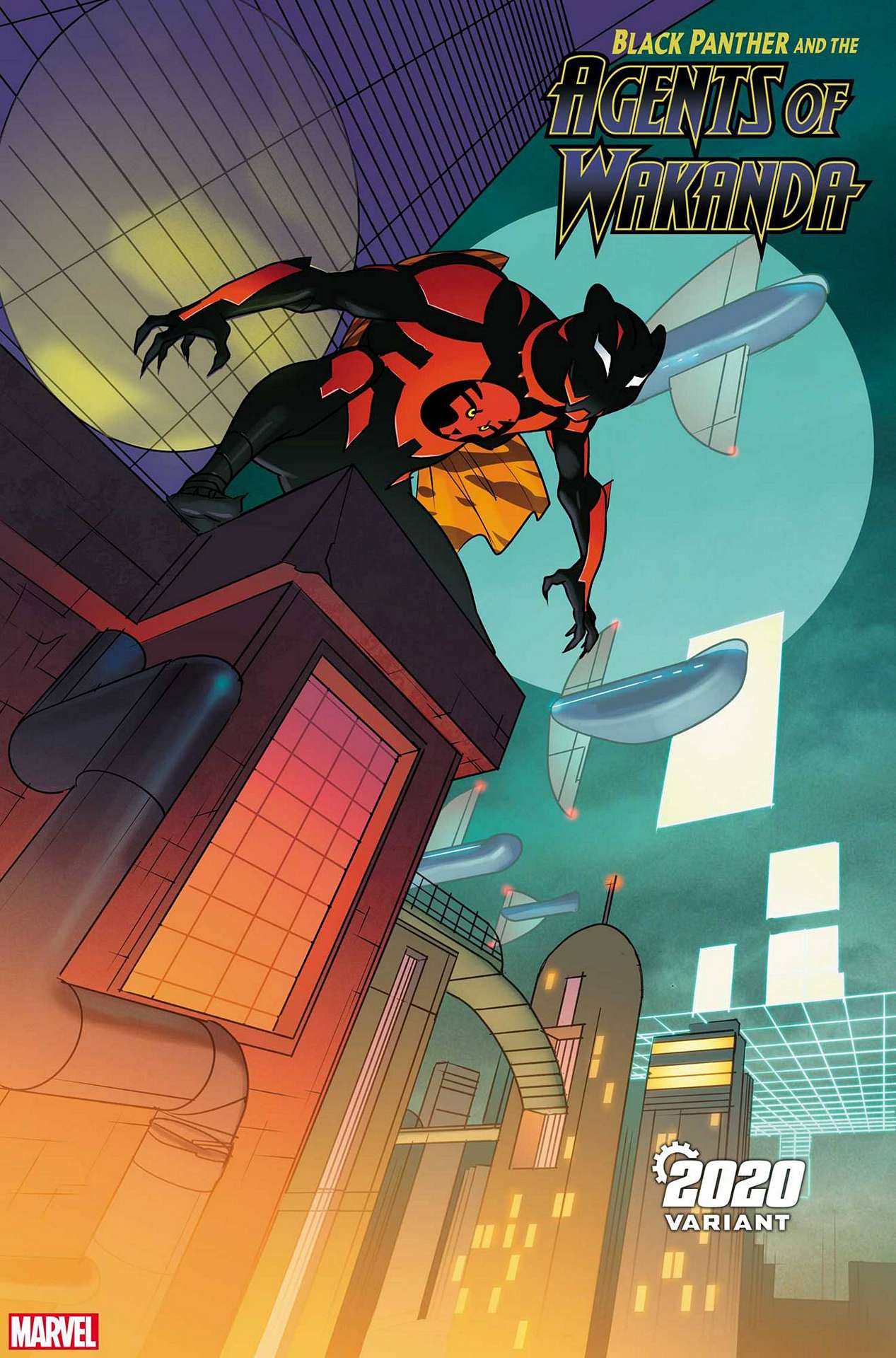 BLACK PANTHER AND AGENTS OF WAKANDA #4 FERRY 2020 VARIANT