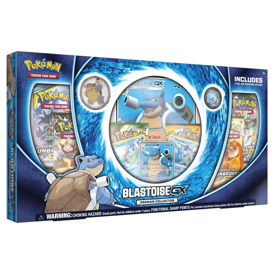 POKEMON BLASTOISE GX PREMIUM COLLECTION