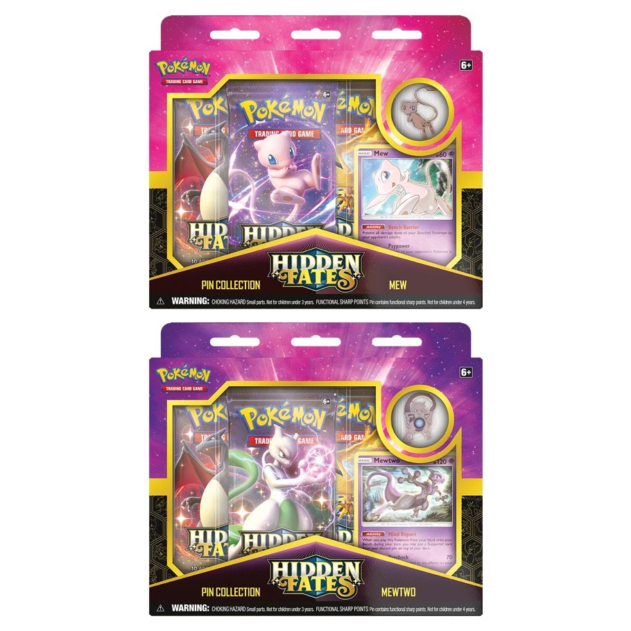 Hidden Fates Pin Collection Mew