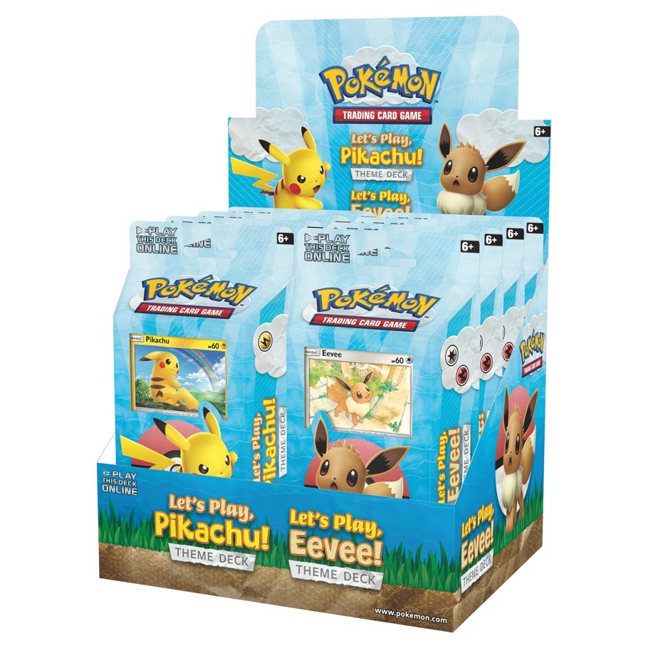 Pokemon Let's Play Eevee & Pikachu Theme Deck