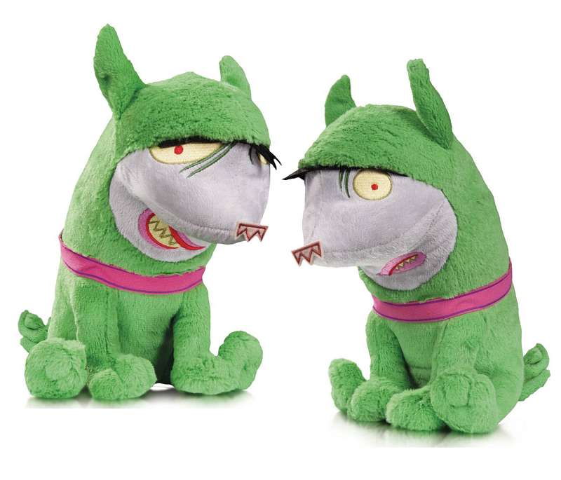 DC SUPER PETS CRACKERS & GIGGLES PLUSH TOY 2 PACK