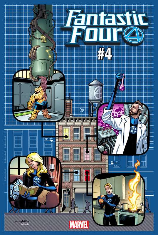 FANTASTIC FOUR #4 YANCY STREET VARIANT
