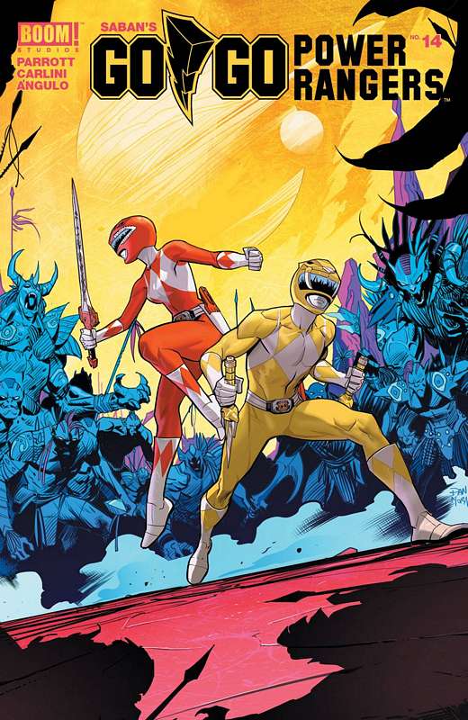 GO GO POWER RANGERS #14 MAIN & MIX SG