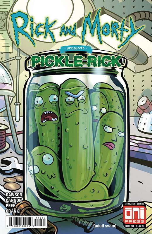 RICK & MORTY PRESENTS PICKLE RICK #1 CVR B DEWEY VARIANT