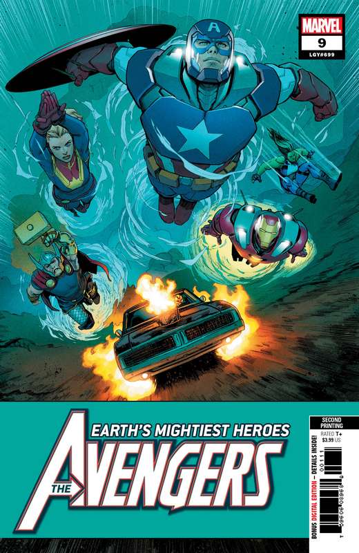 AVENGERS #9 2ND PTG MARQUEZ VARIANT