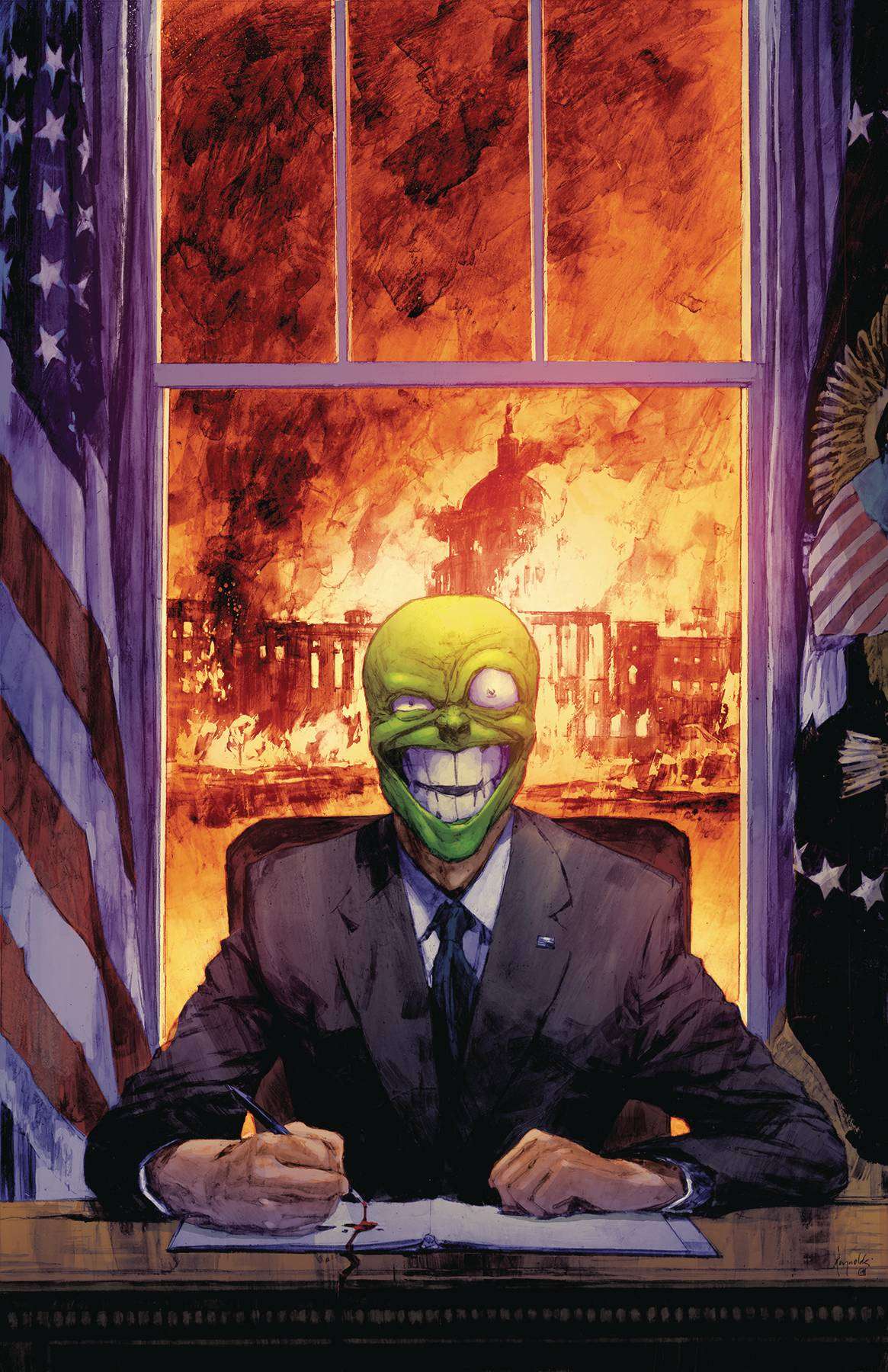 MASK I PLEDGE ALLEGIANCE TO THE MASK #2 (OF 4) CVR A REYNOLDS (MR)