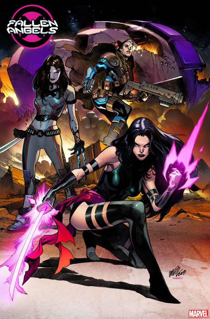 FALLEN ANGELS #1 LARRAZ YOUNG GUNS VARIANT DX