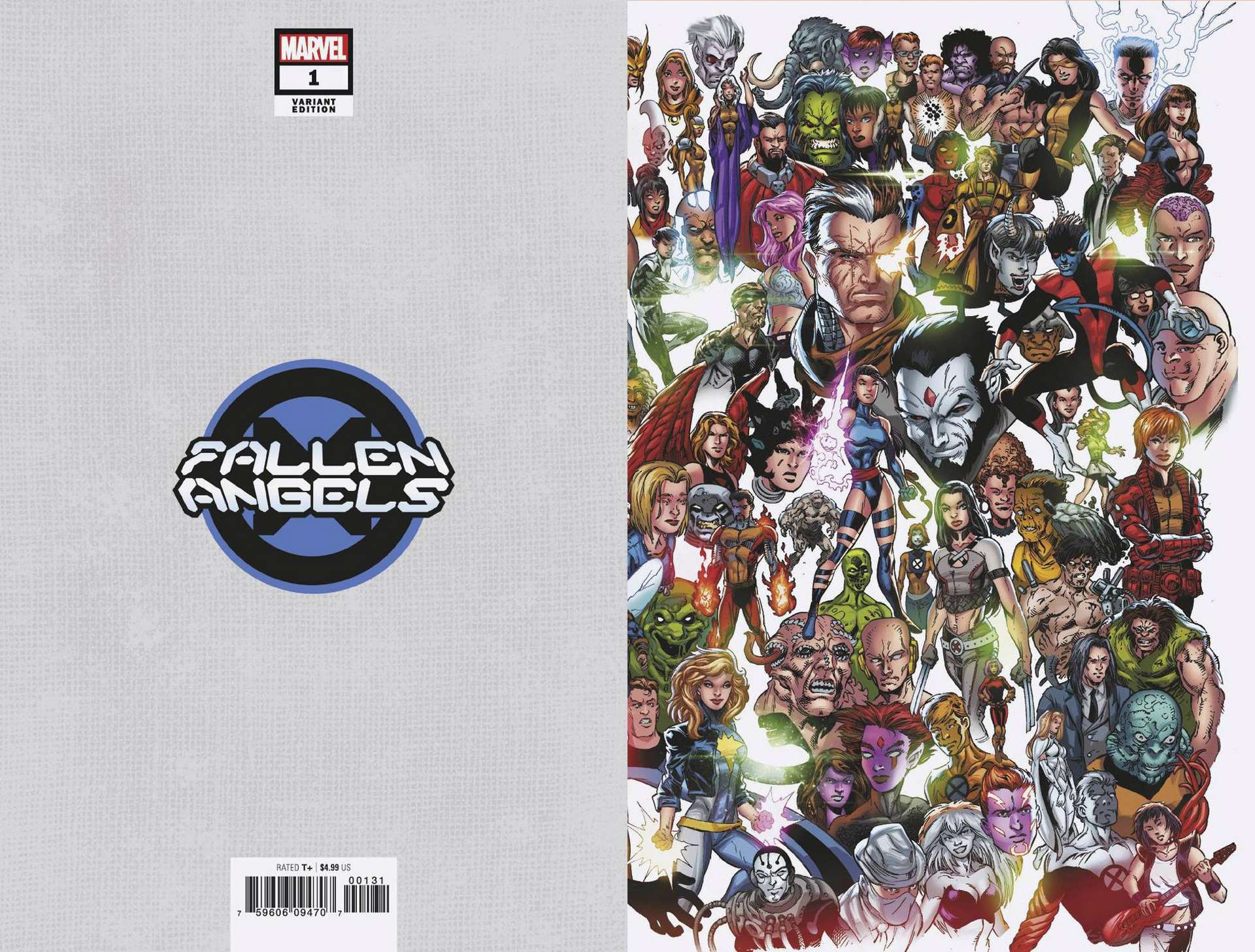 FALLEN ANGELS #1 BAGLEY EVERY MUTANT EVER VARIANT DX