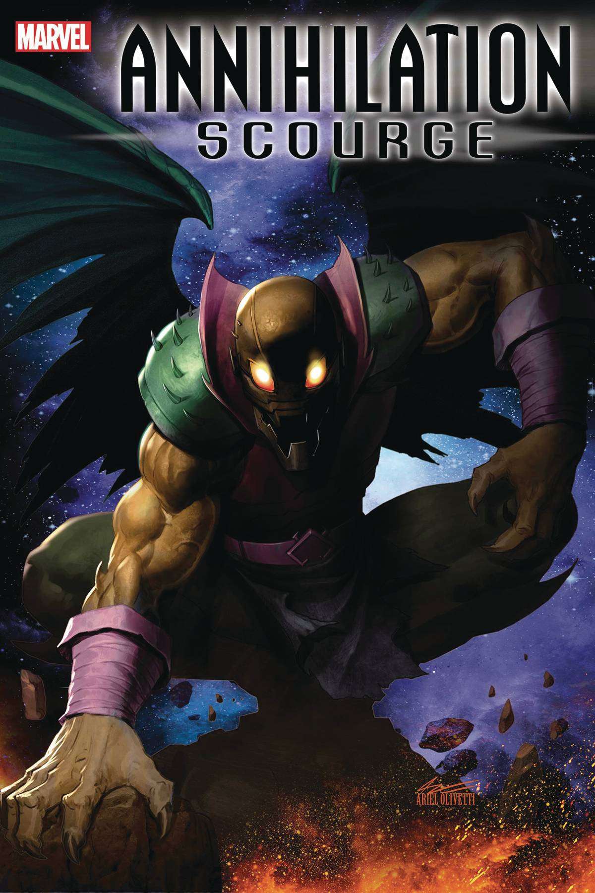 ANNIHILATION SCOURGE ALPHA #1 OLIVETTI VARIANT