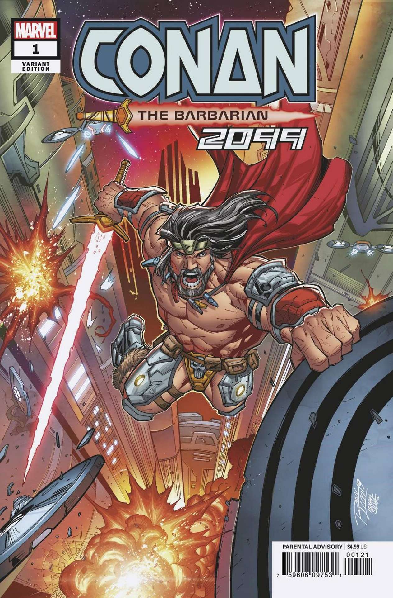 CONAN 2099 #1 RON LIM VARIANT