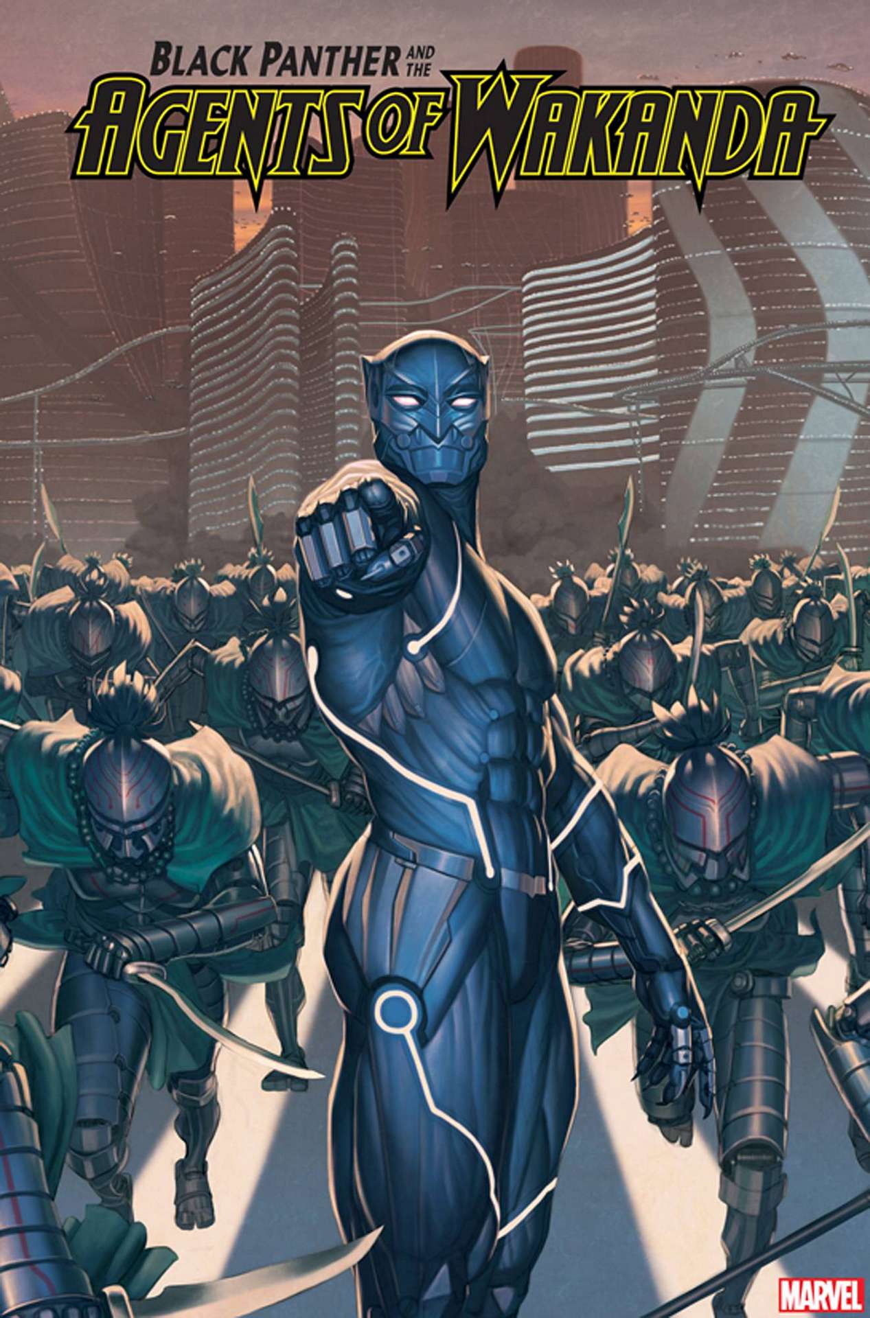 BLACK PANTHER AND AGENTS OF WAKANDA #3 2099 VARIANT
