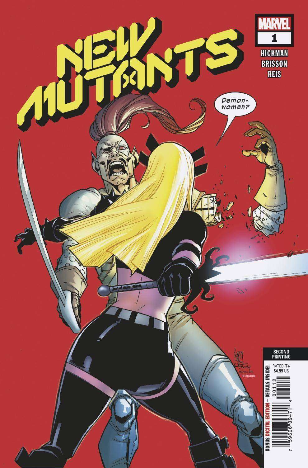 NEW MUTANTS #1 2ND PTG CAMUNCOLI VARIANT DX