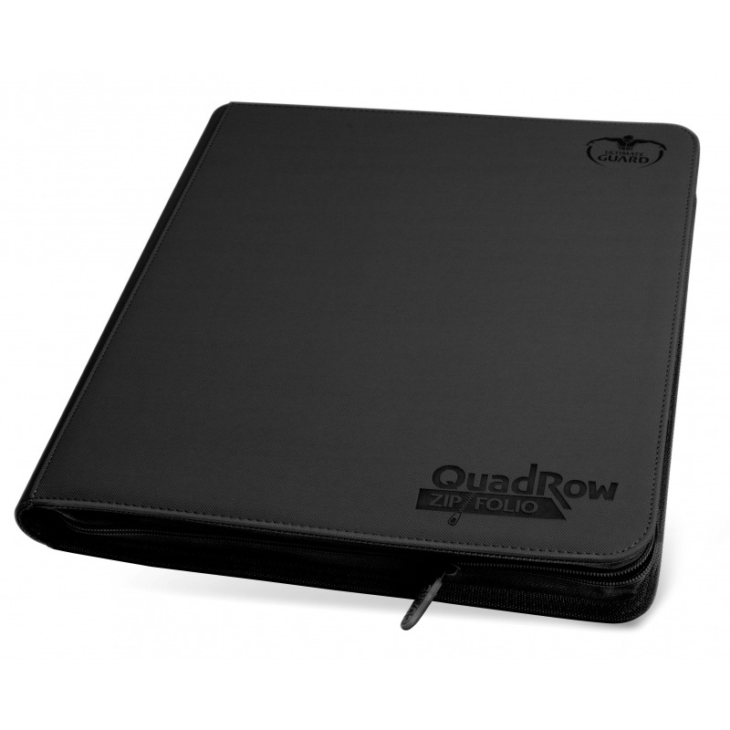 Binder: Quadrow Zipfolio Xenoskin Black