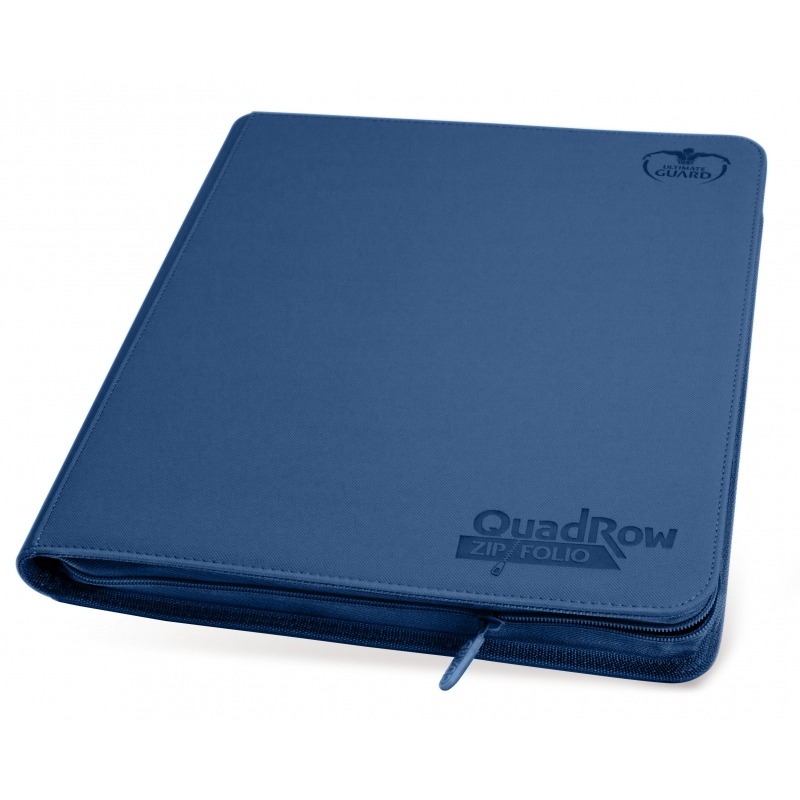 Binder: Quadrow Zipfolio Xenoskin Dark Blue