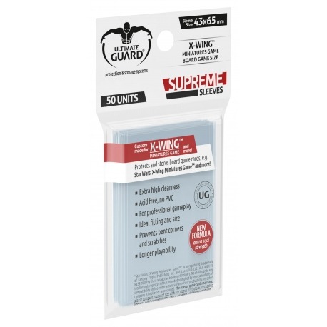 Board Game Sleeves: Supreme - Xwing (50)
