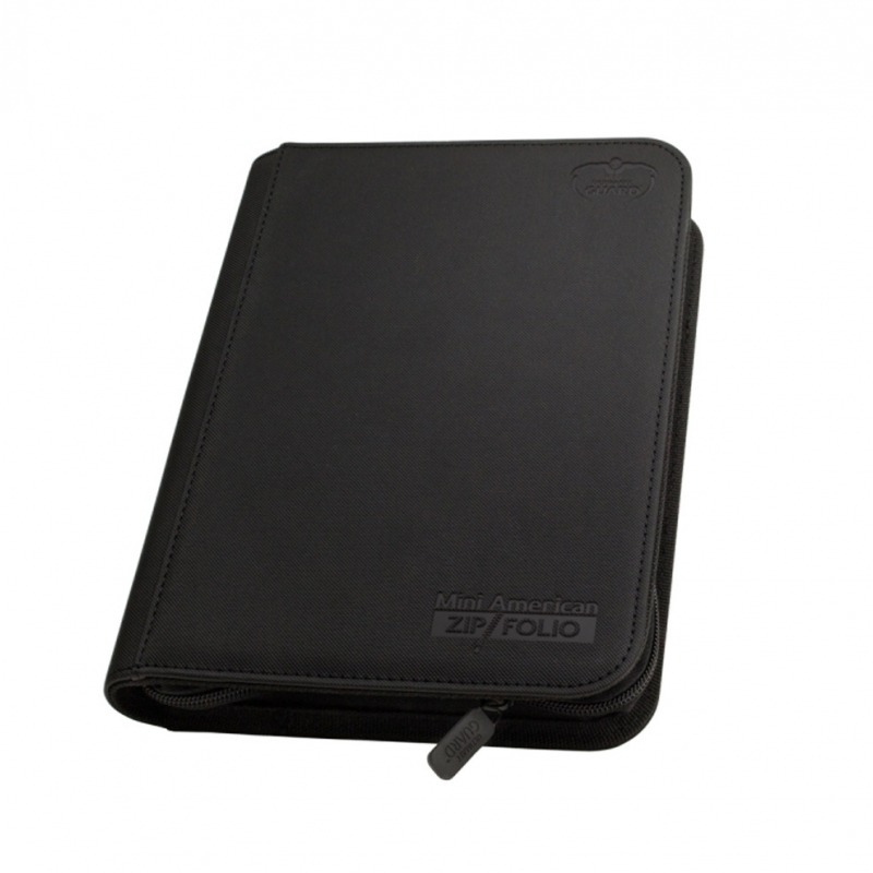 Binder: 9-Pocket MINI Zipfolio Xenoskin Black