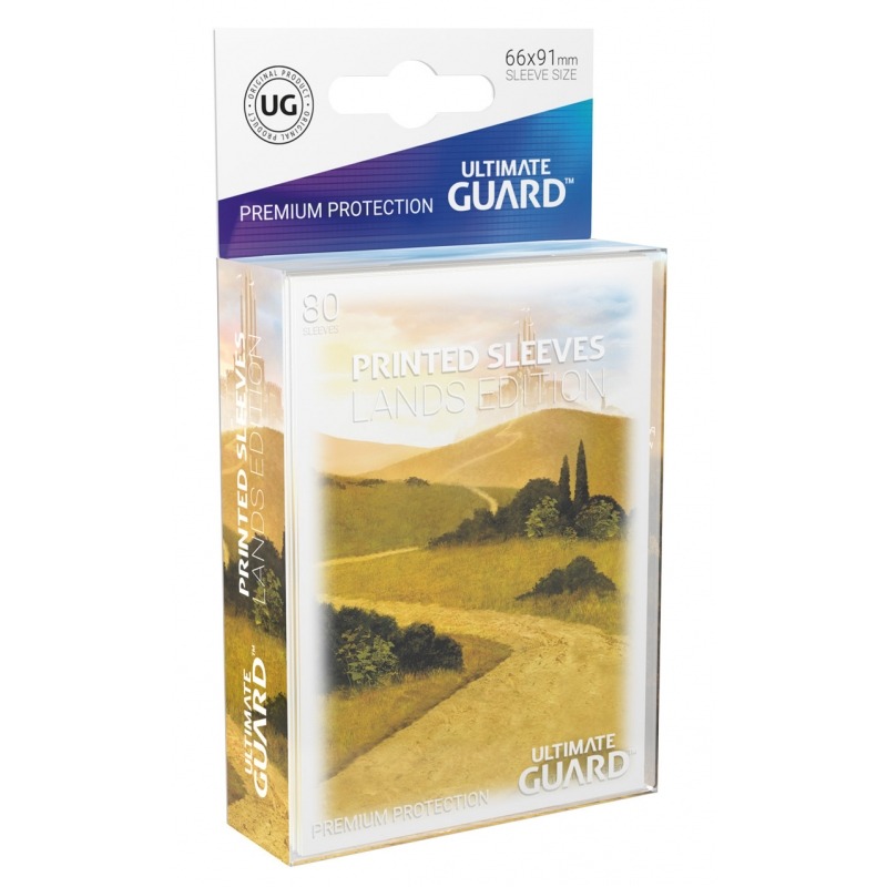 Sleeves: Printed Standard Size Lands Edition Plains I (80)