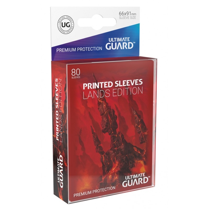 Sleeves: Printed Standard Size Lands Edition Mountain (80)