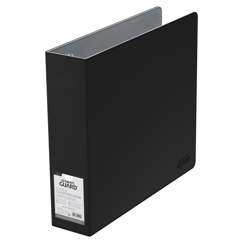 Binder: Supreme Collectors Album QuadRow: 3-Ring XenoSkin Black