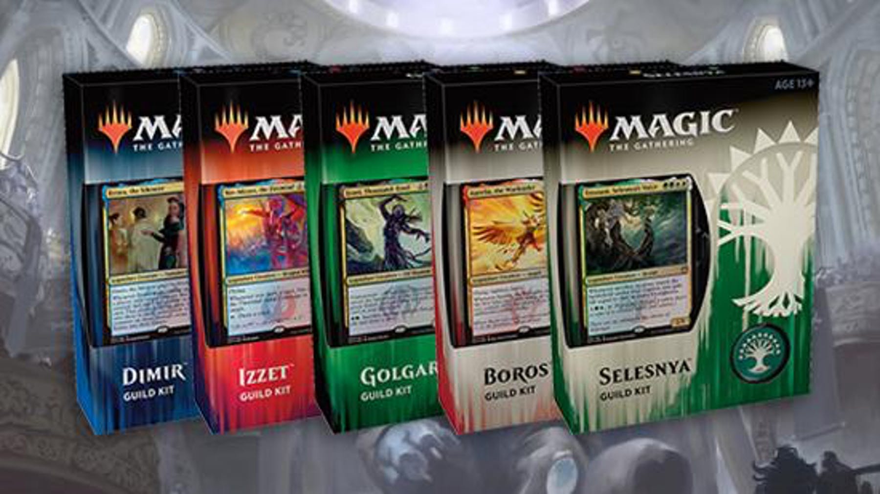 MAGIC THE GATHERING (MTG): GUILDS OF RAVNICA GUILD KIT DISPLAY