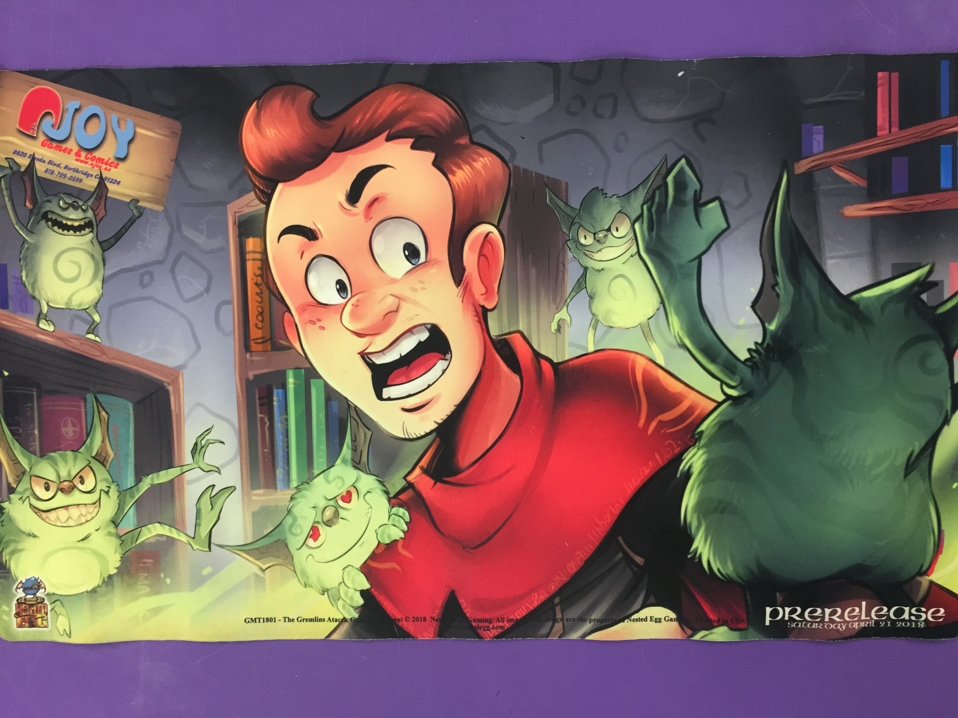 The Gremlins Attack Playmat