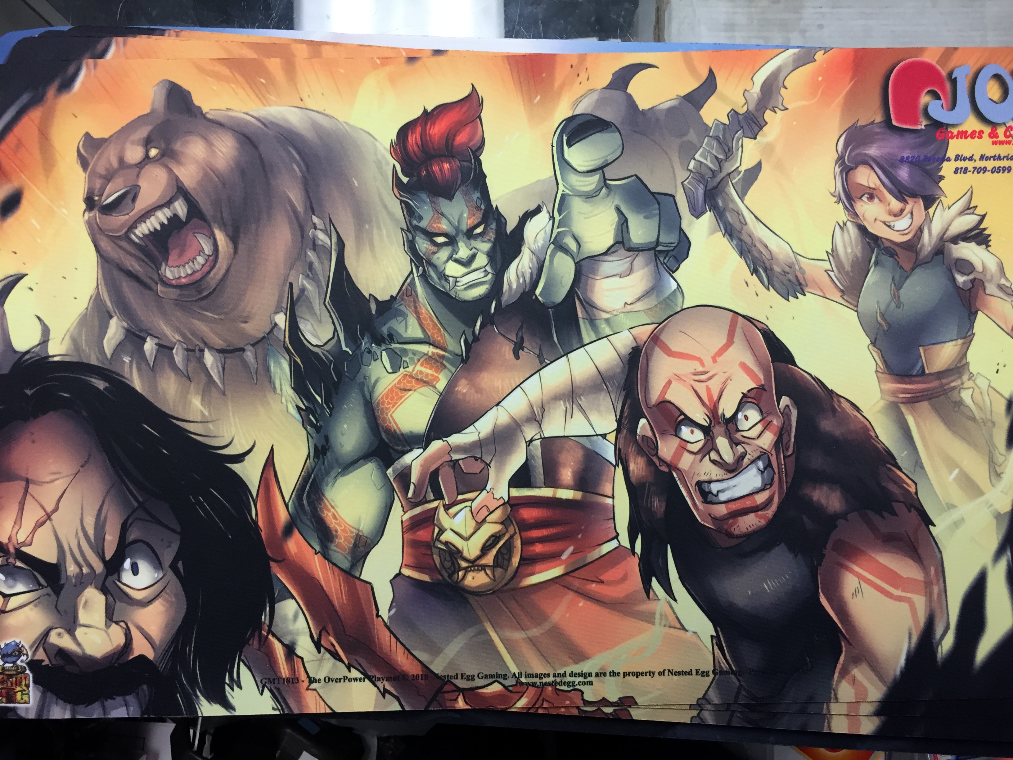 OverPower Playmat
