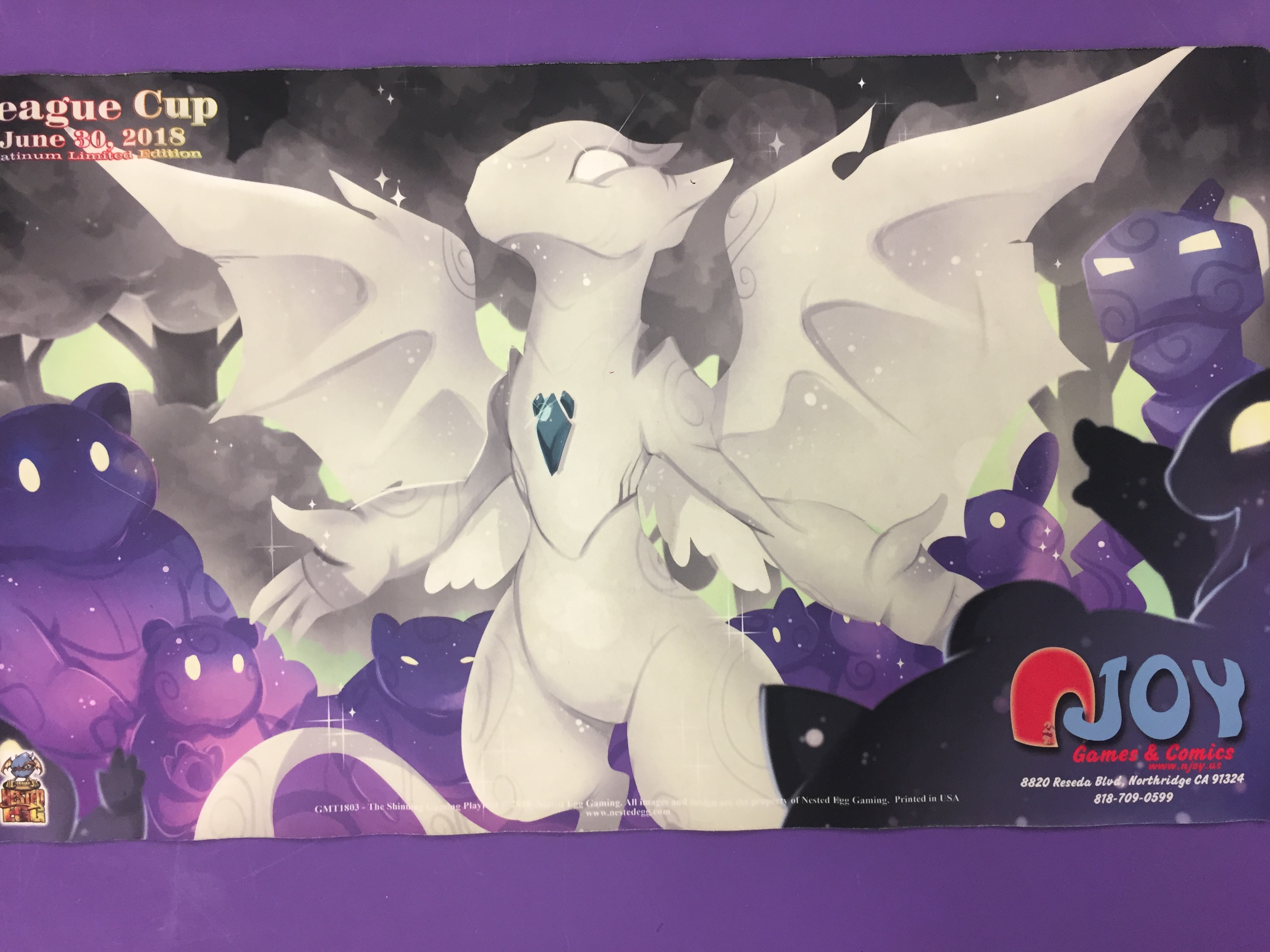 The Shinning Silver Edition Playmat