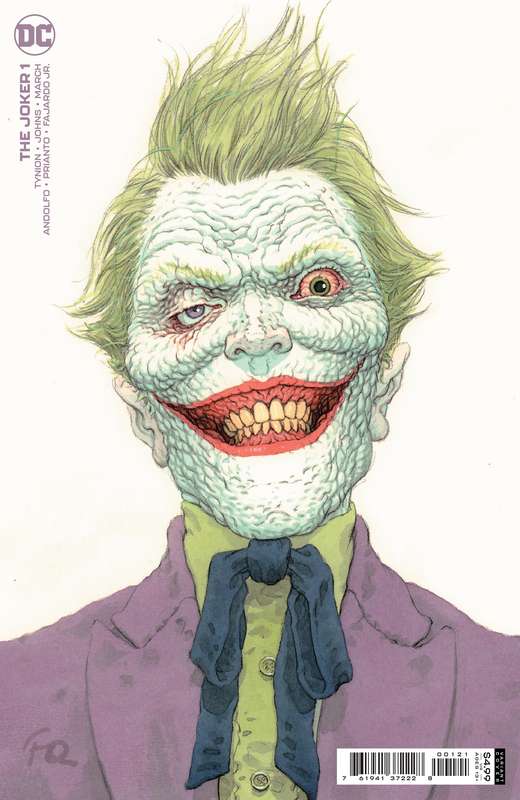 JOKER #1 CVR B FRANK QUITELY VARIANT