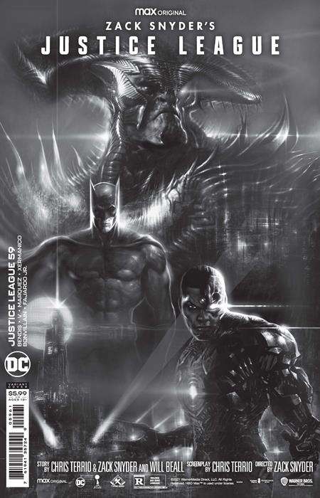 JUSTICE LEAGUE #59 CVR F 1:25 LIAM SHARP VARIANTIANT