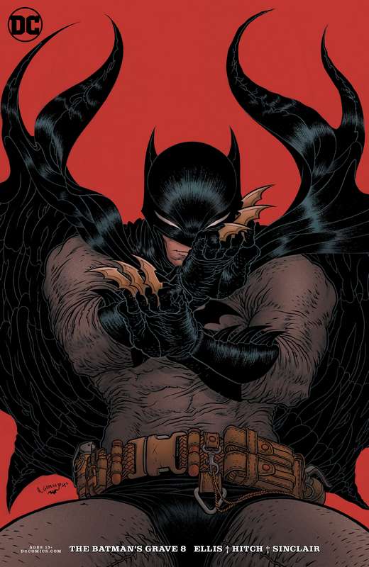 BATMANS GRAVE #8 (OF 12) CARD STOCK R GRAMPA VARIANT ED