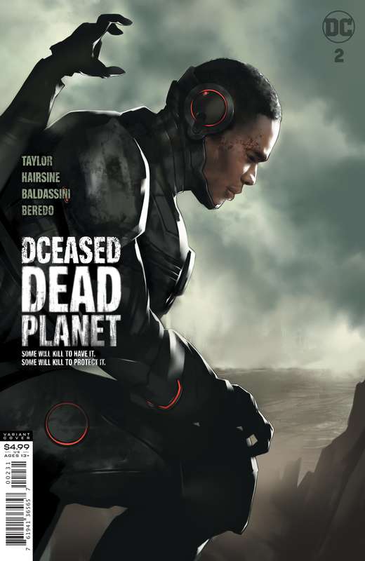 DCEASED DEAD PLANET #2 (OF 6) CARD STOCK BEN OLIVER MOVIE VA