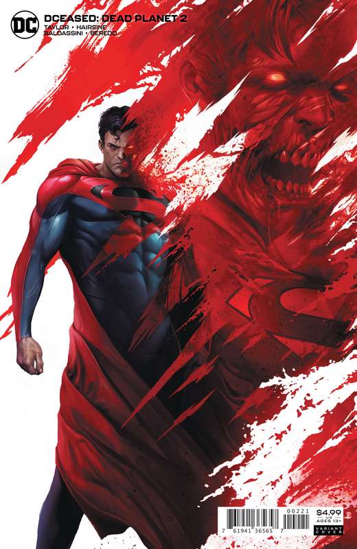 DCEASED DEAD PLANET #2 (OF 6) CARD STOCK F MATTINA VARIANT ED