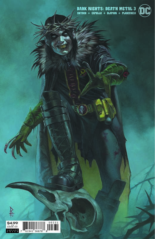 DARK NIGHTS DEATH METAL #3 (OF 6) RICCARDO FEDERICI VARIANT ED