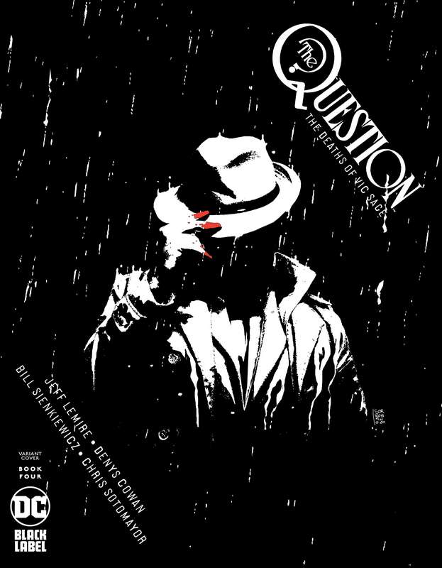 QUESTION THE DEATHS OF VIC SAGE #4 (OF 4) A SORRENTINO VARIANT ED (MR)