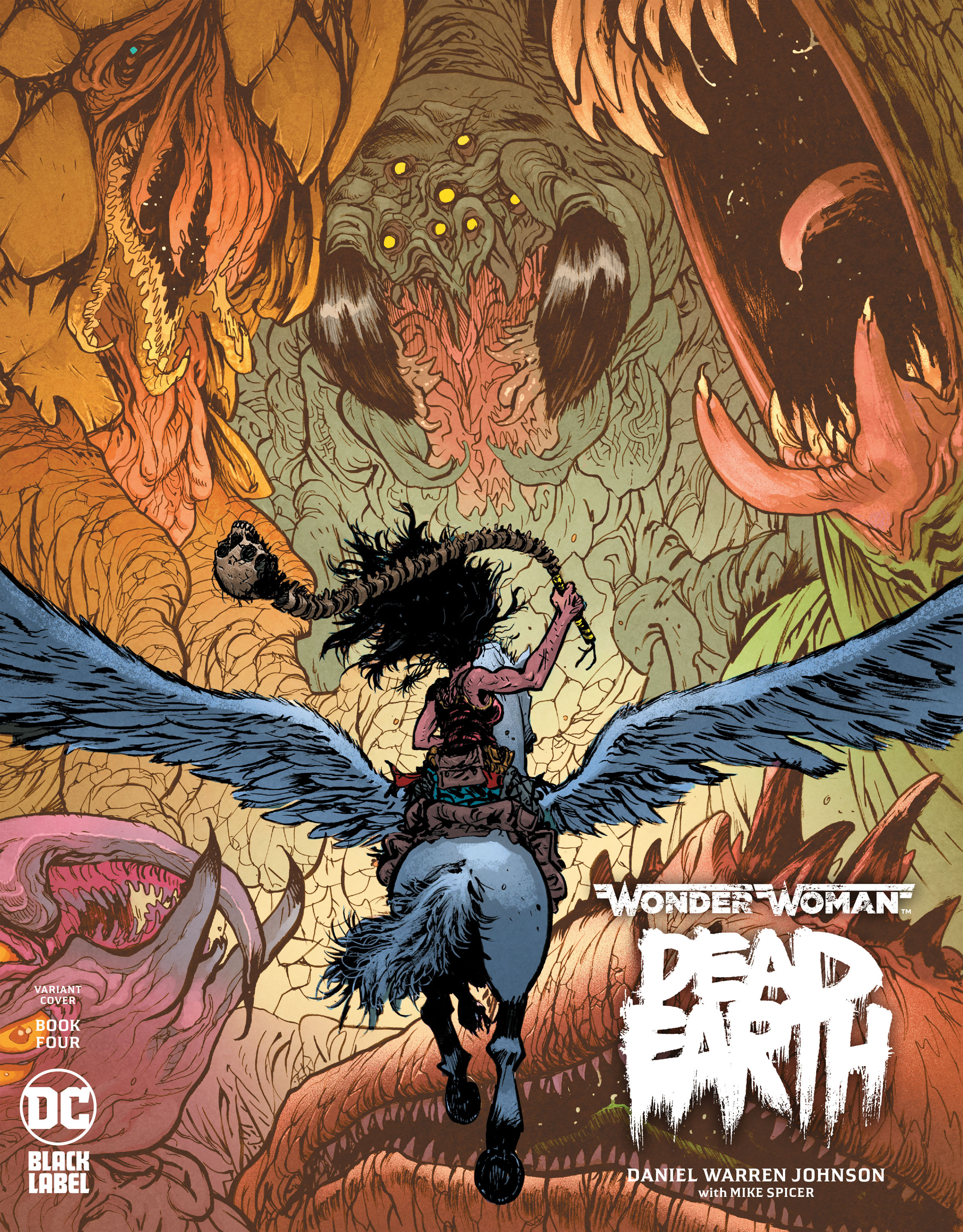 WONDER WOMAN DEAD EARTH #4 (OF 4) DANIEL W JOHNSON VAR ED (MR)
