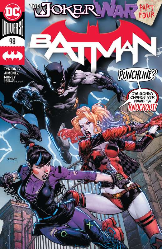 BATMAN #98 CVR A DAVID FINCH (JOKER WAR)